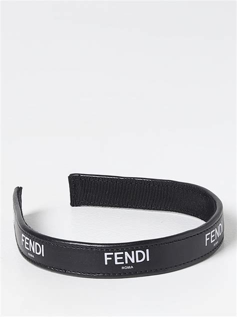 black and white fendi headband|fendi motif headband.